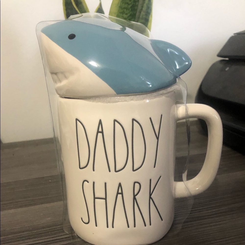 Rae Dunn Daddy Shark Mug